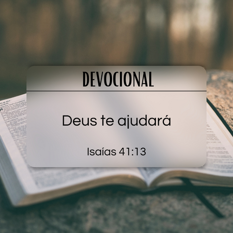 Deus te ajudará | Devocional